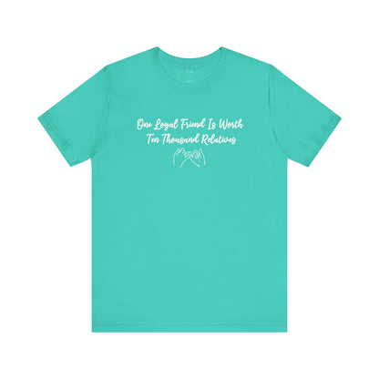 Loyal Friends Unisex Jersey Short Sleeve Tee