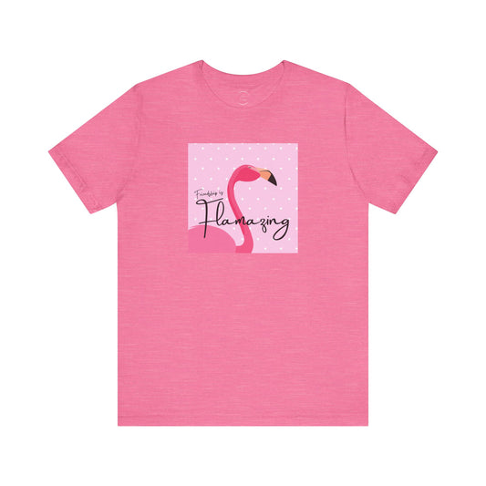 Friendship is Flamazing Unisex Jersey Short Sleeve Tee