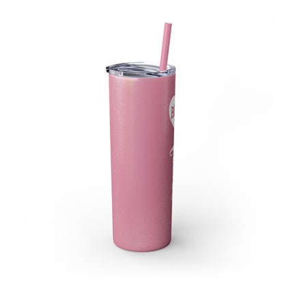 Best Friend Skinny Tumbler with Straw, 20oz