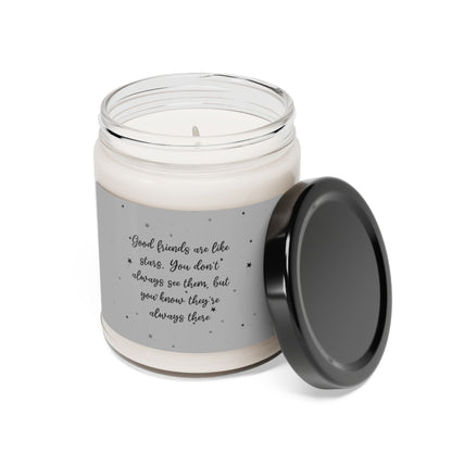 Friends are like stars 2 Scented Soy Candle, 9oz