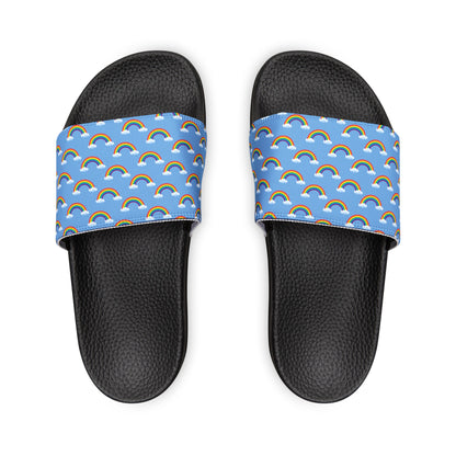Rainbow Women's PU Slide Sandals