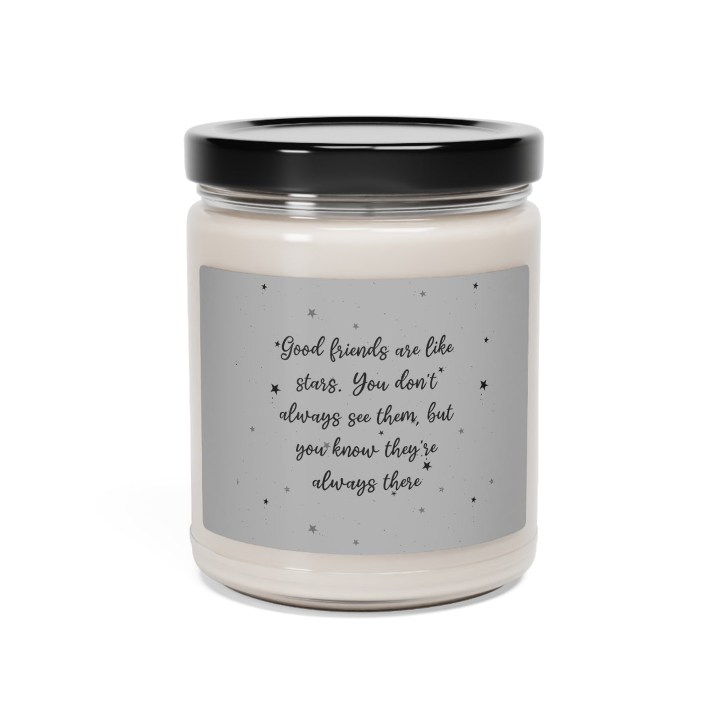 Friends are like stars 2 Scented Soy Candle, 9oz