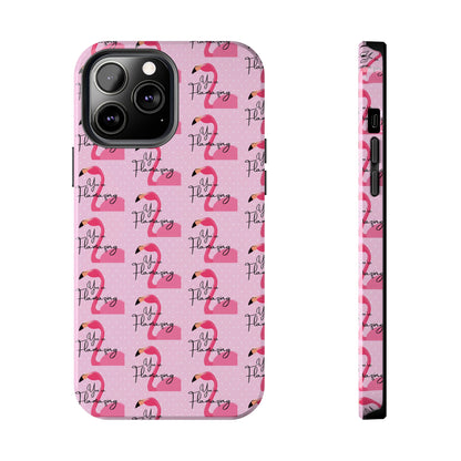 You're Flamazing Light Pink Polka Dot Design Phone Case