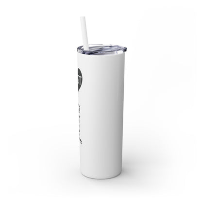 Best Friend Skinny Tumbler with Straw, 20oz