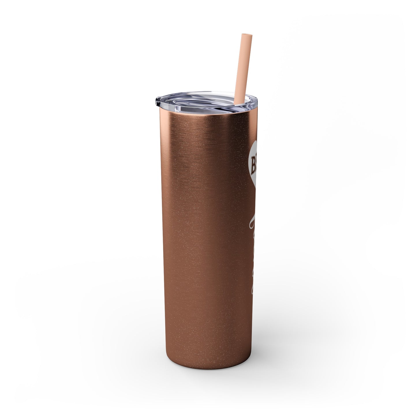Best Friend Skinny Tumbler with Straw, 20oz