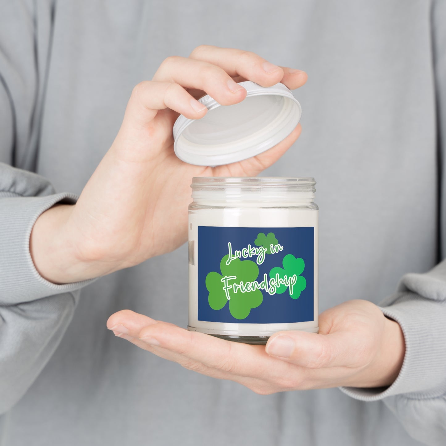 Lucky in Friendship Scented Candle, 9oz