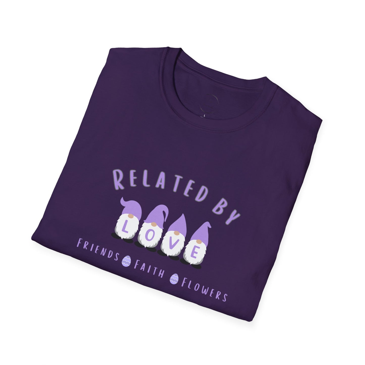 Related by Love Gnomes Unisex Softstyle T-Shirt