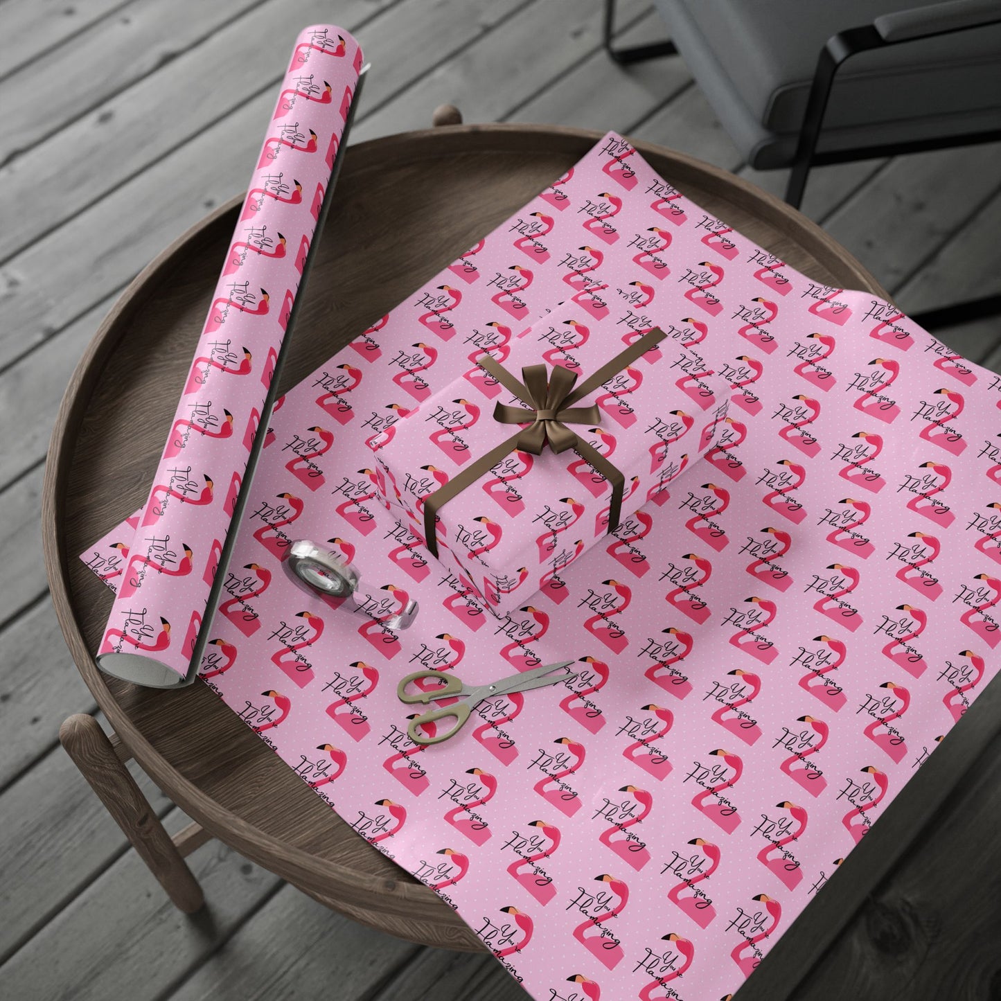 You're Flamazing Flamingo Wrapping Paper