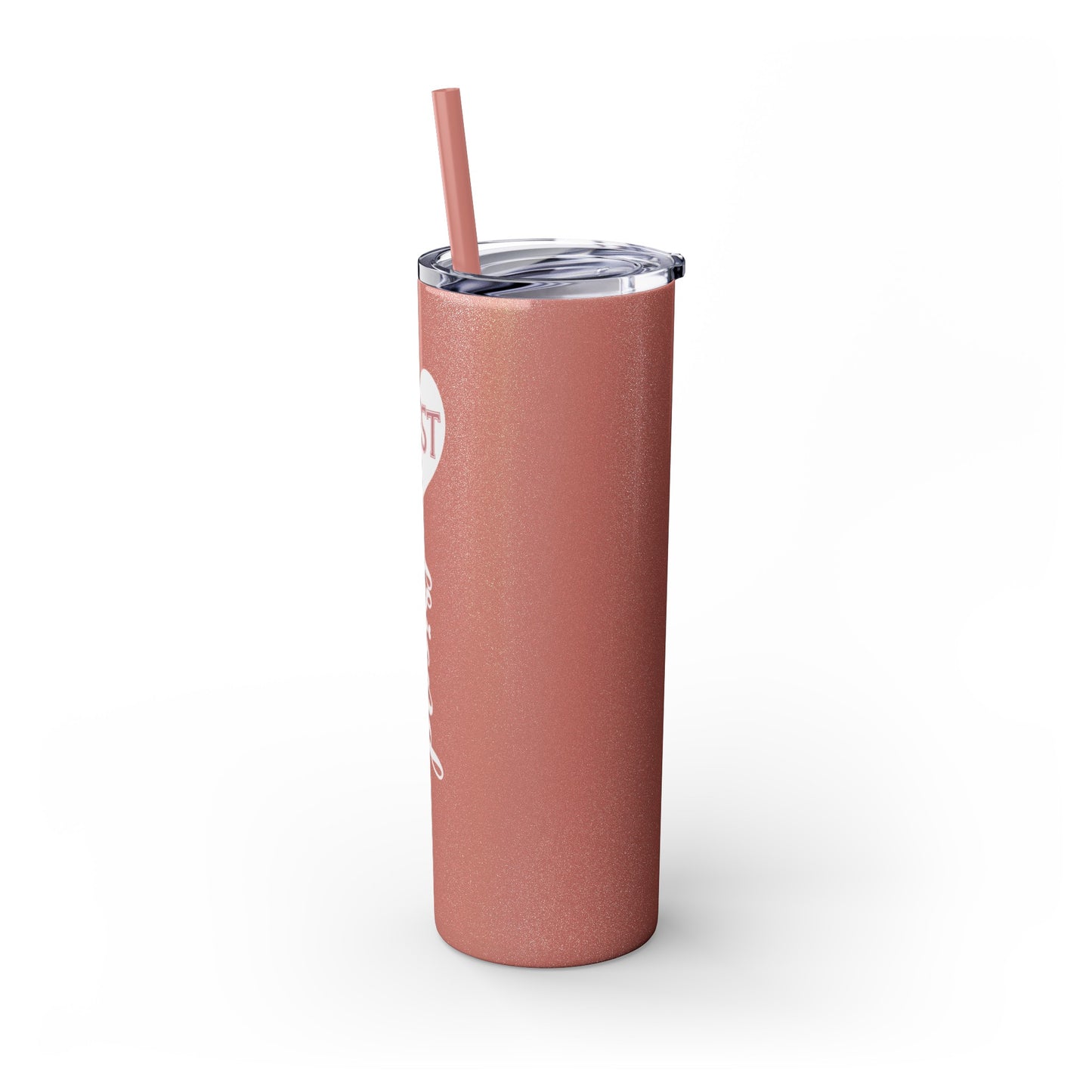 Best Friend Skinny Tumbler with Straw, 20oz