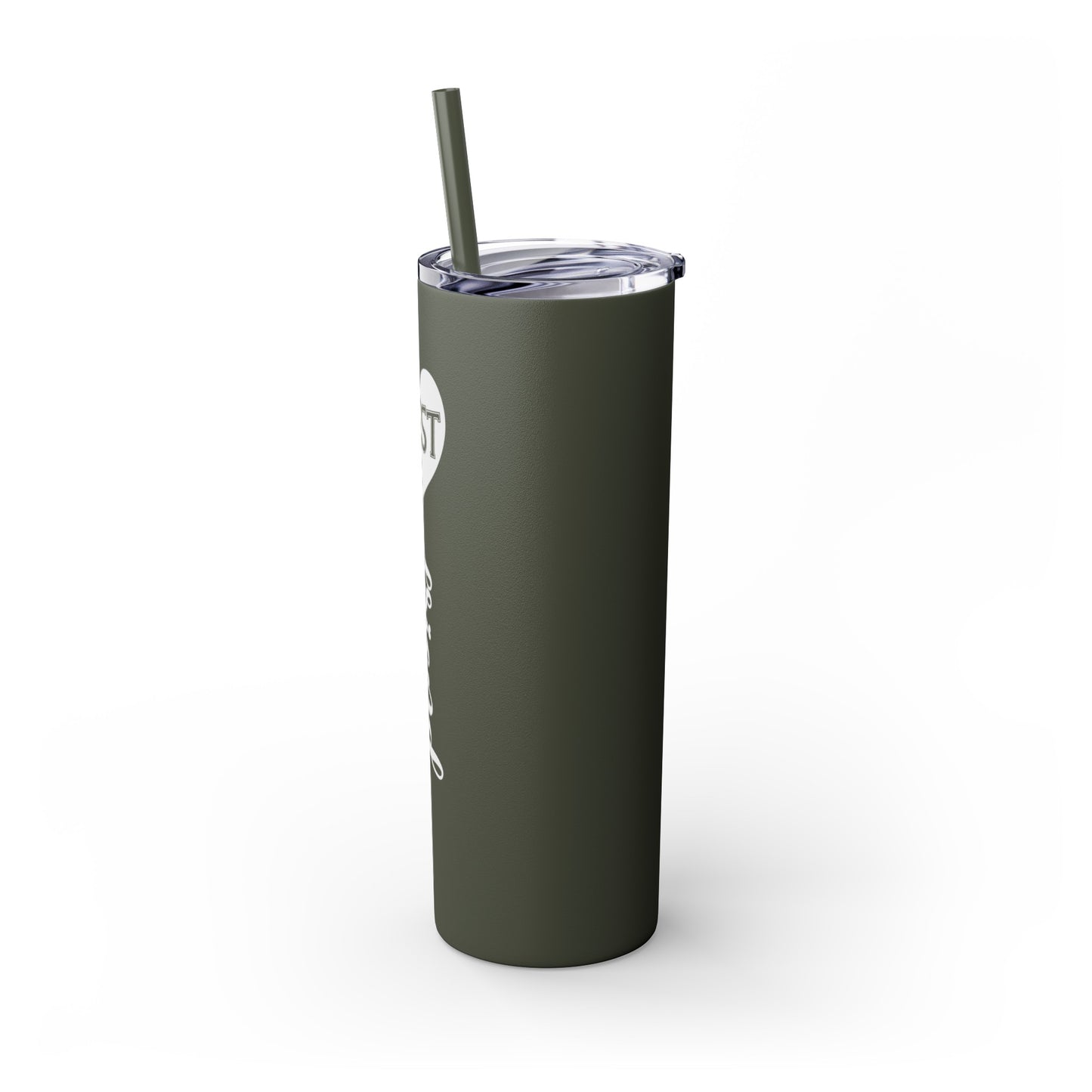 Best Friend Skinny Tumbler with Straw, 20oz