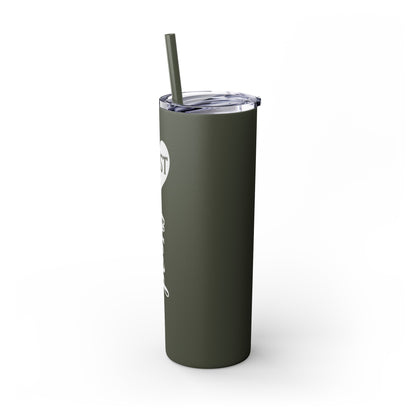 Best Friend Skinny Tumbler with Straw, 20oz
