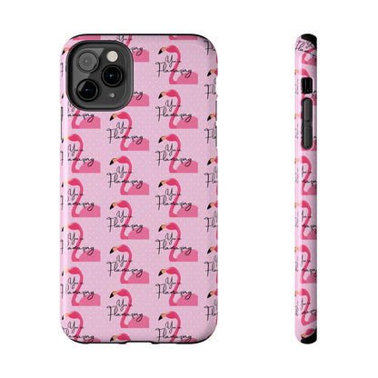 You're Flamazing Light Pink Polka Dot Design Phone Case