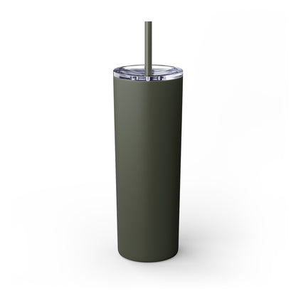 Best Friend Skinny Tumbler with Straw, 20oz