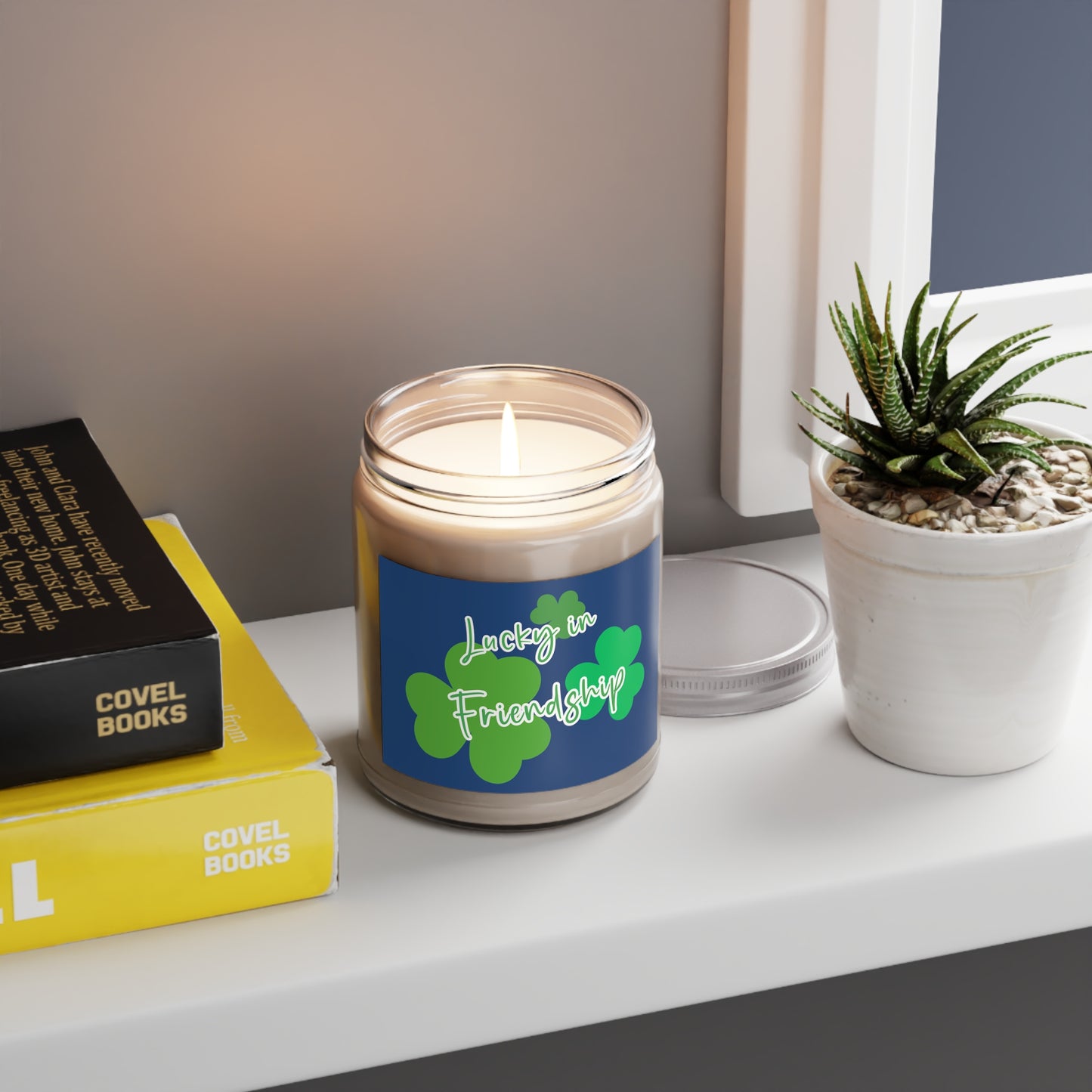 Lucky in Friendship Scented Candle, 9oz