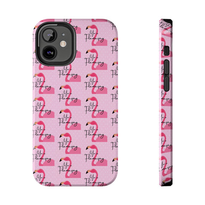 You're Flamazing Light Pink Polka Dot Design Phone Case