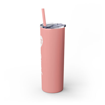Best Friend Skinny Tumbler with Straw, 20oz