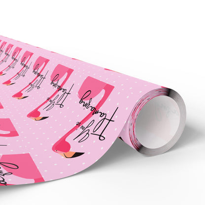You're Flamazing Flamingo Wrapping Paper