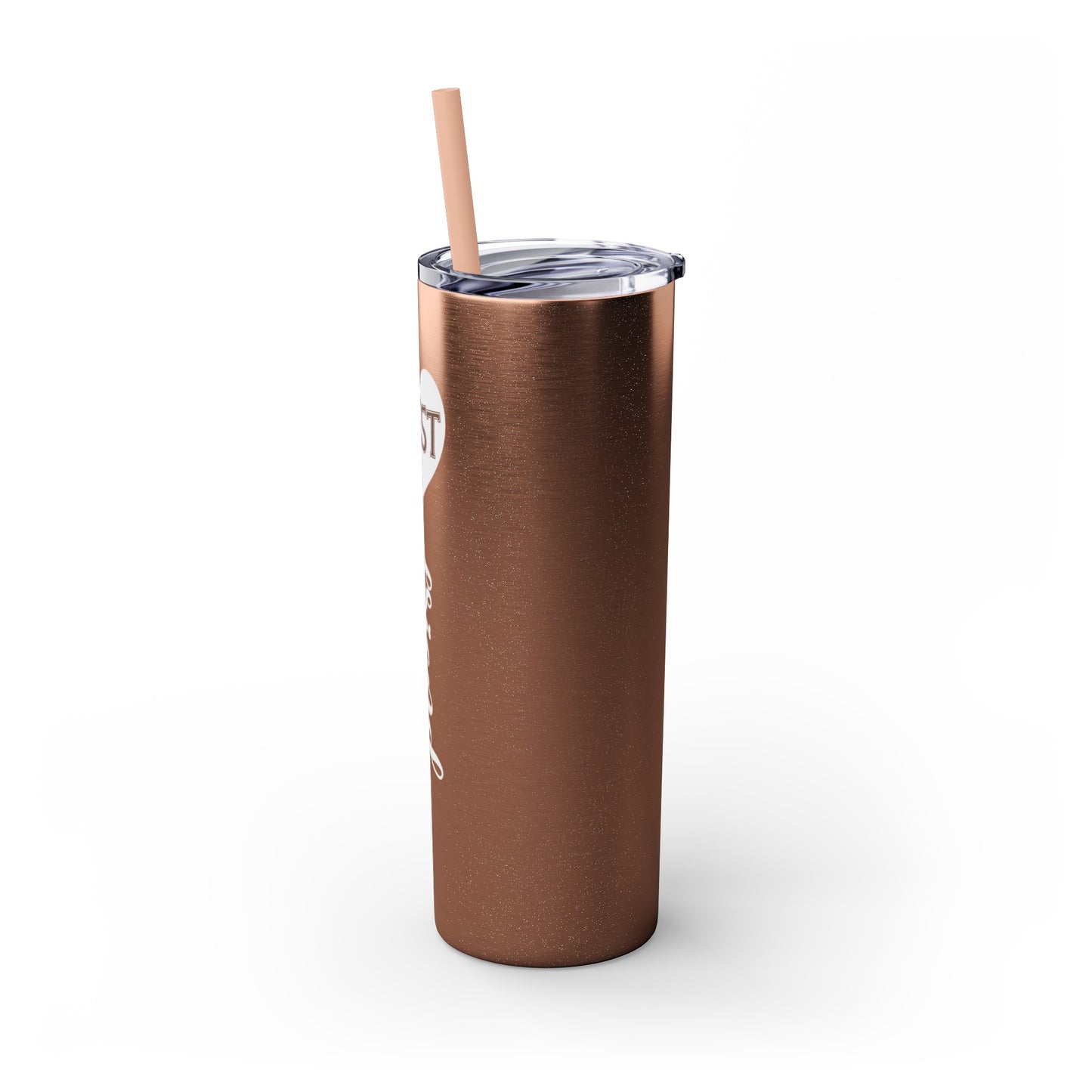 Best Friend Skinny Tumbler with Straw, 20oz