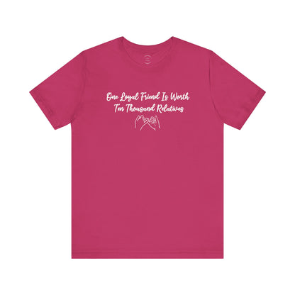 Loyal Friends Unisex Jersey Short Sleeve Tee