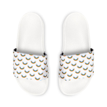 Rainbow Women's PU Slide Sandals