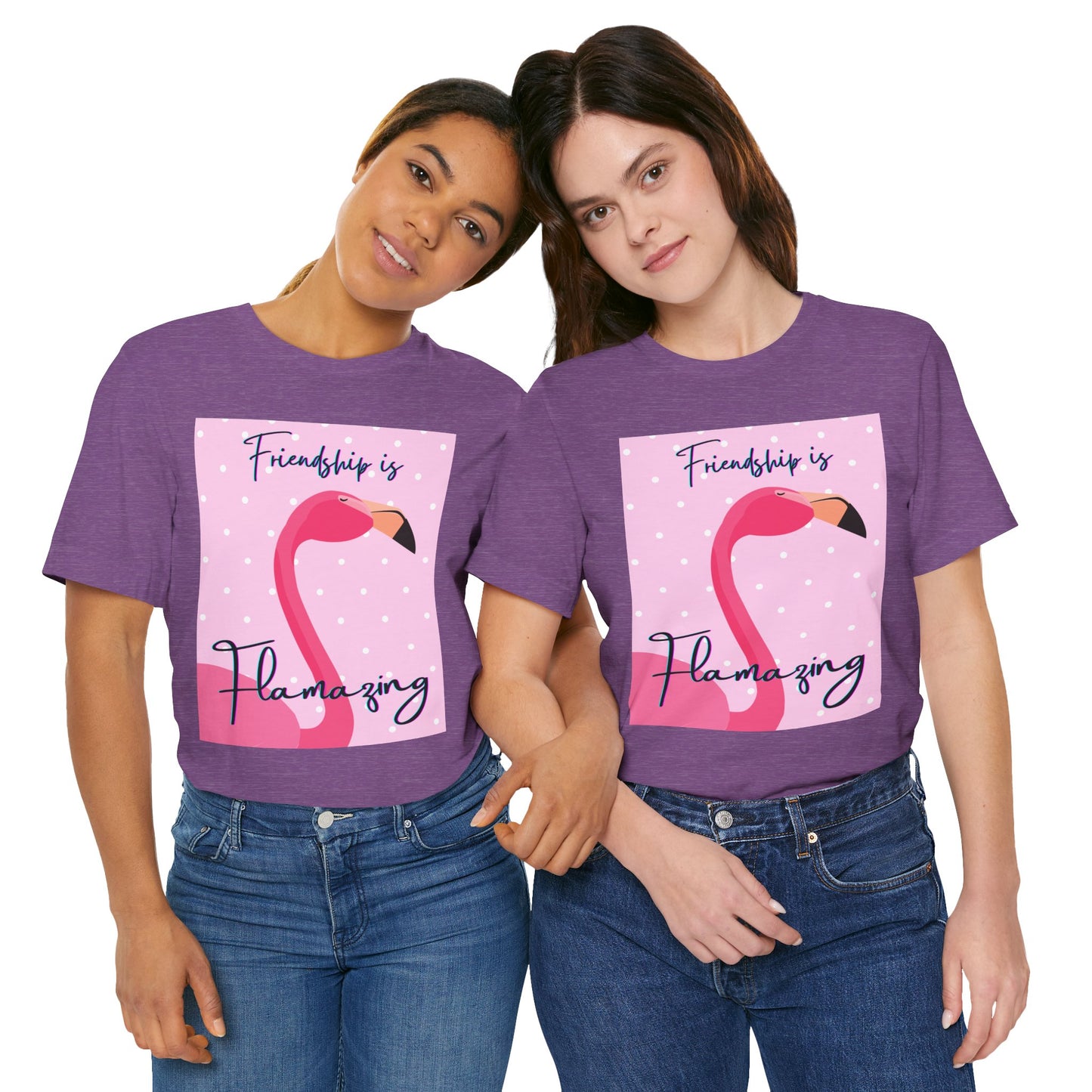 Friendship Is Flamazing | Bella+Canvas Tee